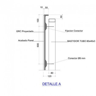 Panel Stud Frame GRC 04